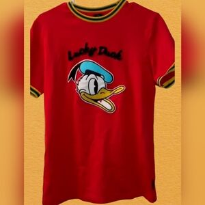 Disney X Forever 21 Short Sleeve Tee with Donald Duck Size Small